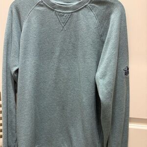 johnnie-O Green Crewneck Sweatshirt Men’s Medium FCA Logo on Sleeve